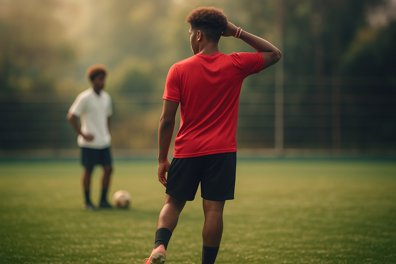 Inspire Football Academy training session